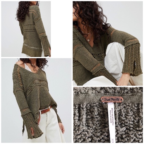 Sweaters - NWT-FREE PEOPLE BELONG TO YOU SWEATER
